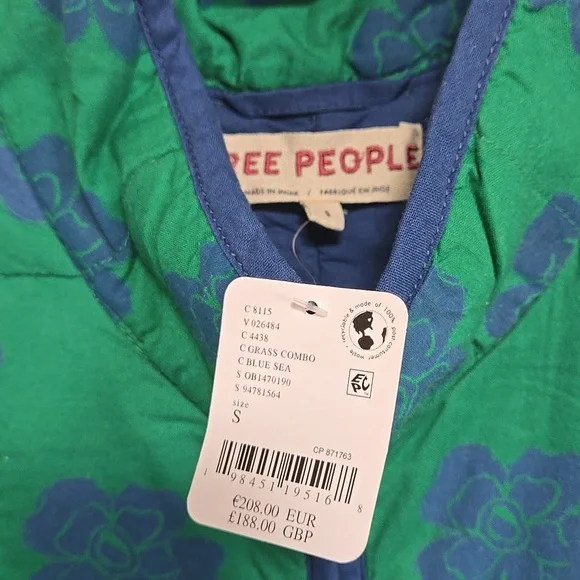 NWT CHLOE IN GRASS COMBO JACKET-Size Small - Picture 7 of 7